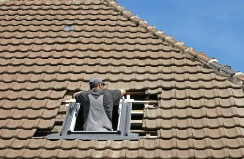 Pose de velux - Cheminon